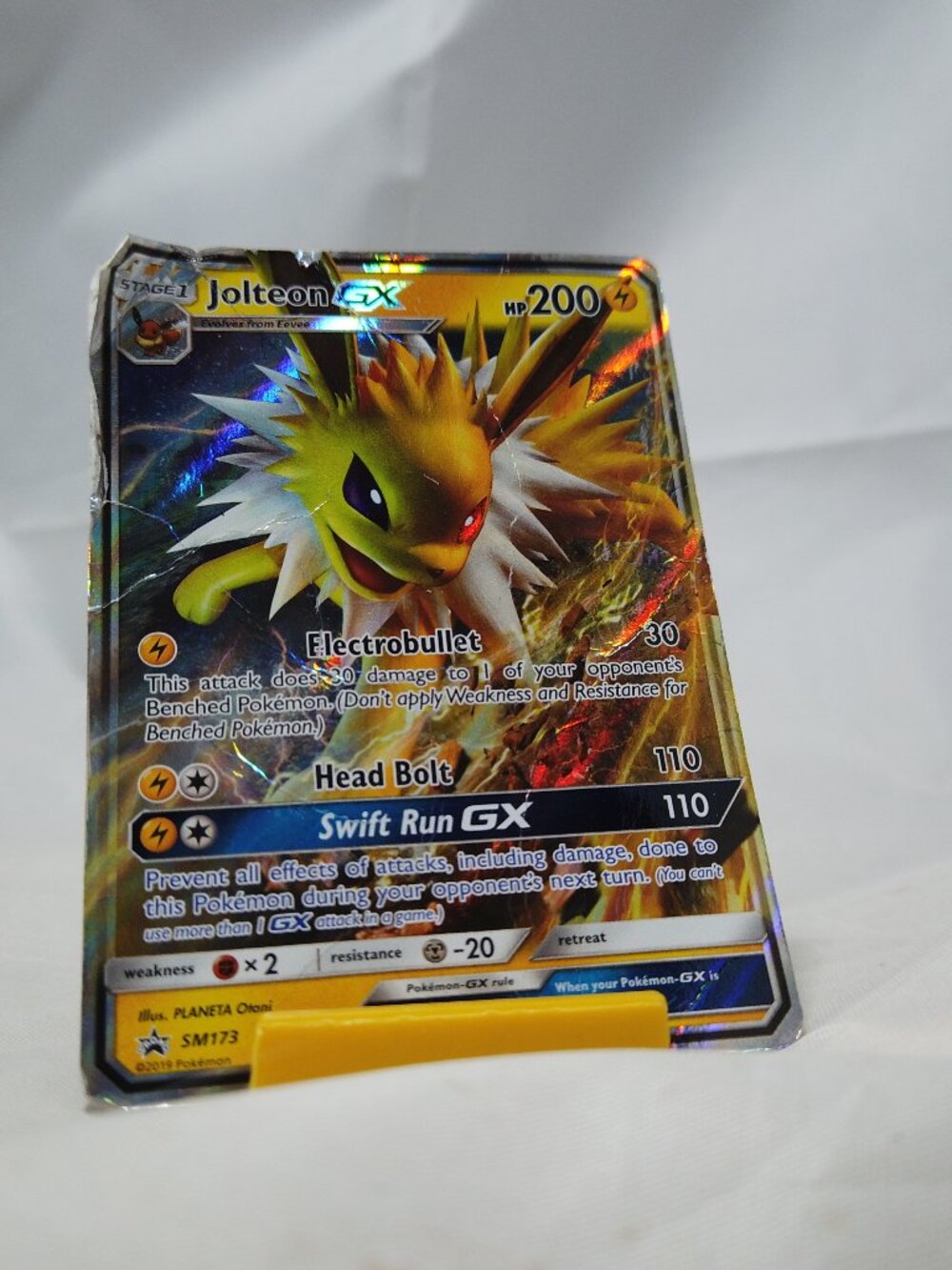 Pokemon Jolteon-GX SM173/248 SM Black Star Promos Promo DMG